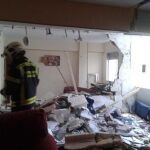 Imagen de la explosión de Carabanchel