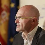 El conseller de la suspendida área de Asuntos Exteriores, Raül Romeva