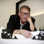 El prestigioso diseñador de zapatos, en Madrid