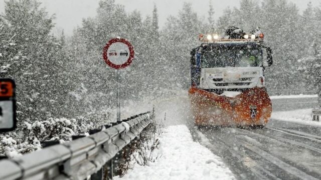 Alerta naranja por nieve en el interior de la Comunitat Valenciana