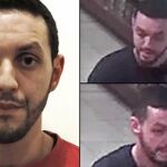 Combo de imágenes sin datar cedido por la Policía belga del belga Mohamed Abrini