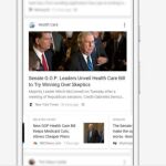 Un ejemplo de cómo funciona Google Feed