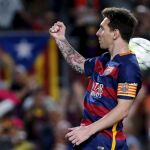 El delantero argentino del FC Barcelona Lionel Messi