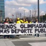 Imagen de las protestas.