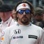 Fernando Alonso, McLaren Honda en una imagen de 2015