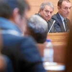 El presidente de la Diputación de Valencia, Alfonso Rus, en el pleno del mes de febrero