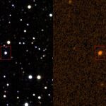 Imagen de KIC 8462852 en infrarrojo y ultravioleta