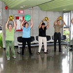 Uno de los entrenamientos propuestos