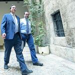 El conseller de Hacienda, Vicent Soler, y el secretario autonómico de Financiación, Julián López