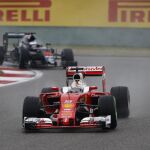 Sebastian Vettel, en Shanghái
