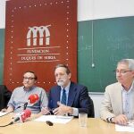 Presentación de las actividades de julio y agosto de la Fundación Duques de Soria, con José María Rodríguez Ponga