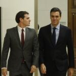 ¿Está de acuerdo en que Ciudadanos dé su apoyo al PSOE para la investidura de Sánchez?