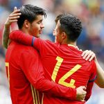 La Selección echó de menos a Morata en el partido ante Georgia