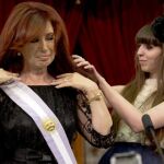 Cristina Fernández y su hija, Florencia, en una imagen de archivo