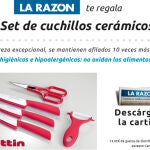 Set de cuchillos cerámicos