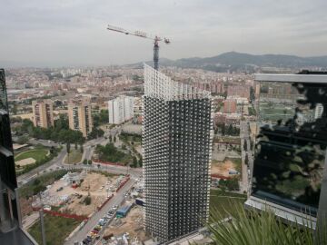 Un vista aérea de Barcelona