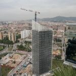 Un vista aérea de Barcelona