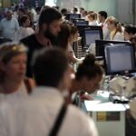 Personal de facturación de Vueling
