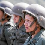 En plena crisis económica, Venezuela inició ayer el mayor conjunto de ejercicios militares de su historia por orden del presidente Nicolás Maduro