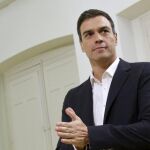 El secretario general del PSOE, Pedro Sánchez