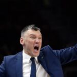 El entrenador Sarunas Jasikevicius.
