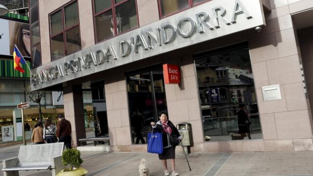 Una oficina del BPA en Andorra la Vella.