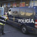 La Policía efectúa registros en Cobo Calleja