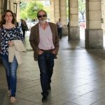 El ex sindicalista Juan Lanzas, en una de sus visitas a los juzgados de Sevilla