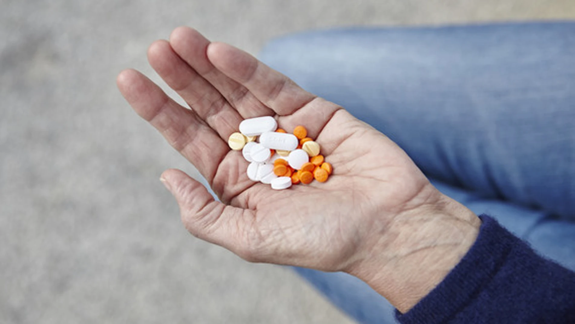 Imagen de archivo de medicamentos opioides