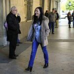 La magistrada María Núñez Bolaños, en los juzgados sevillanos