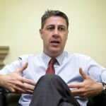 El líder del PPC en el Parlamento catalán, Xavier García Albiol