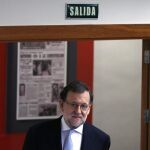 El presidente del Gobierno, Mariano Rajoy.