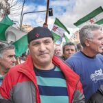 Centenares de personas se manifestaron ayer en Jaén en apoyo de Bódalo