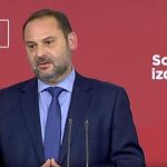 Rueda de prensa de José Luis Ábalos, portavoz del PSOE