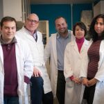 Parte del grupo de investigación de la Universidad de Granada que ha participado en este trabajo (de izquierda a derecha): Fernando Reyes-Zurita, José A. Lupiáñez, Pedro P. Medina, Leticia García-Salguero y Eva Rufino-Palomares.