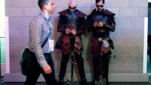 Asistentes a la feria E3 de Los Ángeles