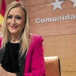Cristina Cifuentes, presidenta de la Comunidad de Madrid