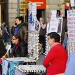 Loteros en la Puerta del Sol