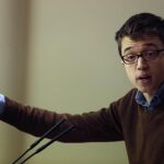 El portavoz de Podemos en el Congreso, Íñigo Errejón