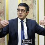 El presidente del Congreso, Patxi López
