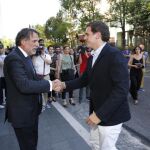 José Creuheras recibe a Albert Rivera en LA RAZÓN