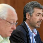Miguel Angel Torrico y Jaime Raynaud