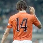 El mítico «14» en la espalda de Johan Cruyff