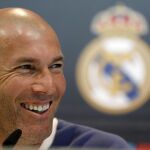 El entrenador del Real Madrid, Zinedine Zidane