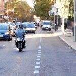 Muchas plazas de las zonas SER de la capital permanecieron ayer vacías por el protocolo anticontaminación