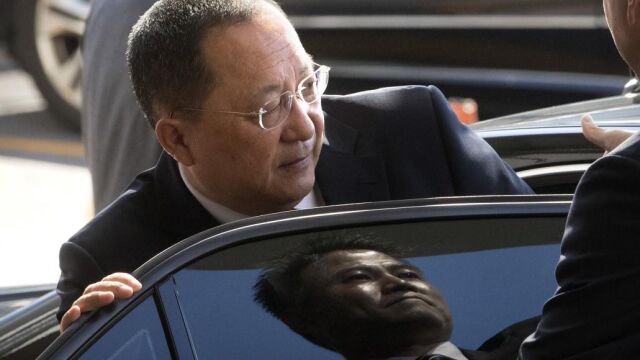 El ministro de Exteriores de Corea del Norte, Ri Yong Ho, el pasado día 9 en Pekín