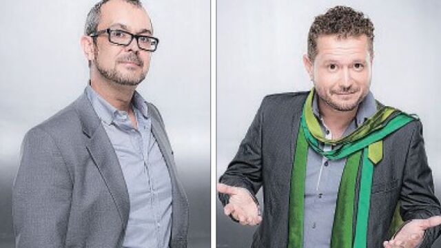 Arturo González-Campos y Sergio Fernández (El Monaguillo)