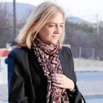 La Infanta Cristina en una imagen de archivo al llegar al juzgado