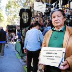 Mario Ágreda es el representante de los comerciantes de El Rastro que ayer comenzaron a recoger firmas