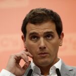 El líder de Ciudadanos, Albert Rivera